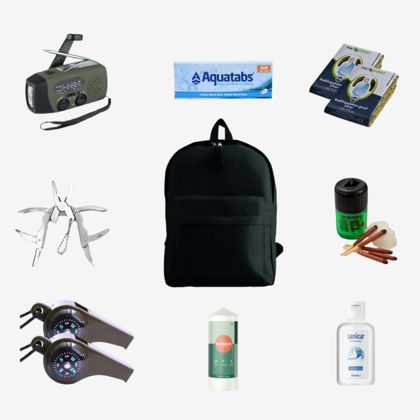 Noodpakket Essentials – Small (2p.)